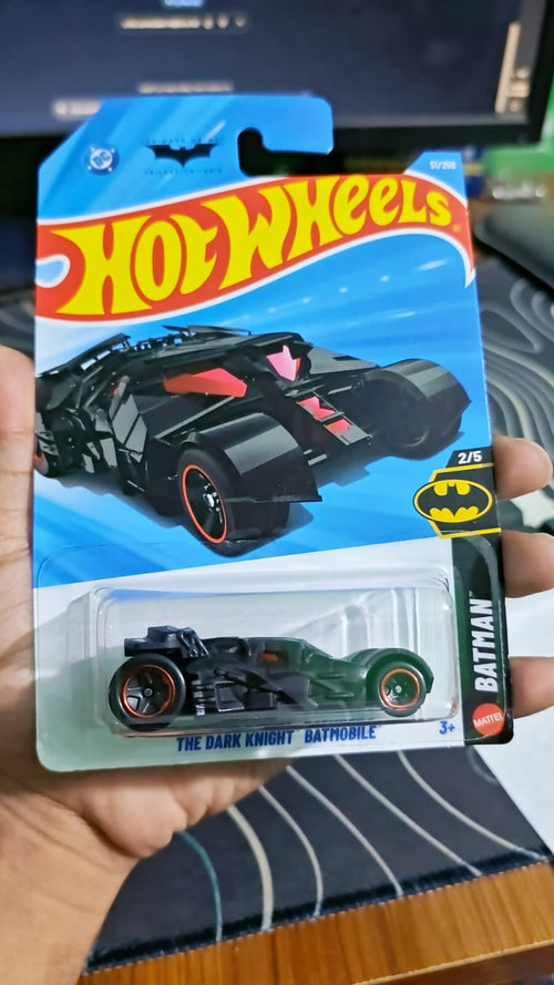 Real Photo of Hot Wheels The Dark Knight Batmobile #51/250 | 2026 Batman Series 2/5 Price in Bangladesh Mattel
