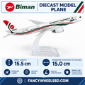 Biman Bangladesh Airlines B787 Airplane Diecast Model Price at FancyWheels Bangladesh