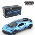 Bugatti Divo Carbon Blue Diecast Model Car