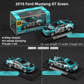 CCA 1:64 2018 Ford Mustang GT WASA Green Die-Cast Model Car