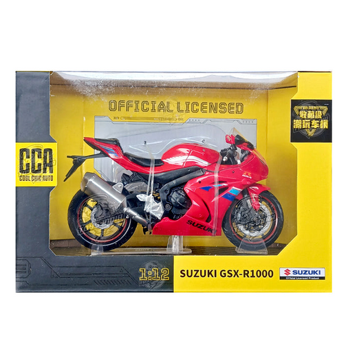 CCA 1:12 SUZUKI GSX-R1000 Red Official Licensed Diecast Model Bike Price in Bangladesh