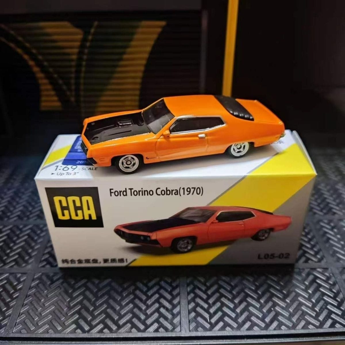 CCA 1:64 Ford Torino Cobra Die-Cast Model Car