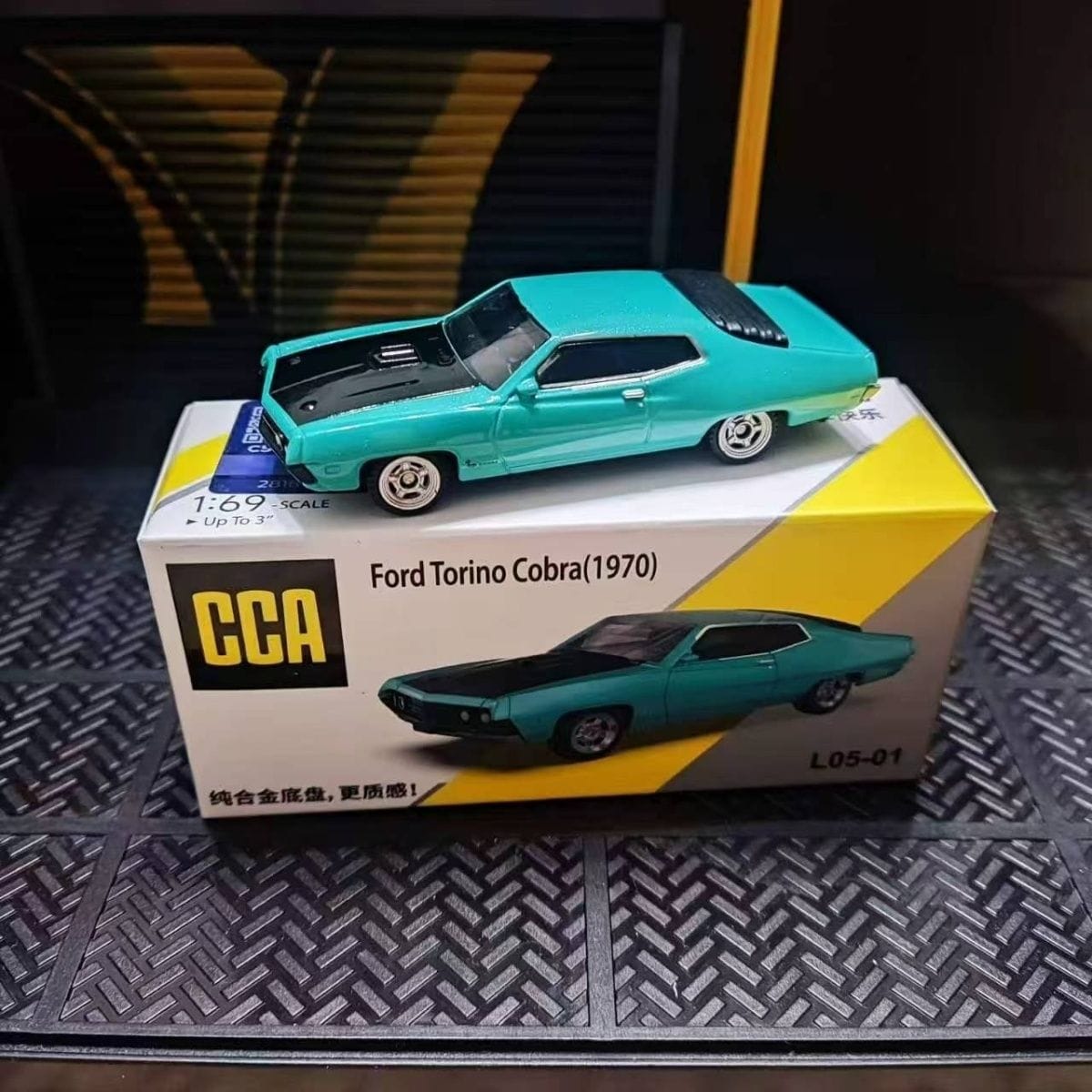 CCA 1:64 Ford Torino Cobra G/B Die-Cast Model Car Price in Bangladesh