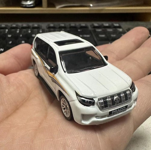 CCA 1:64 Toyota Land Cruiser Prado White