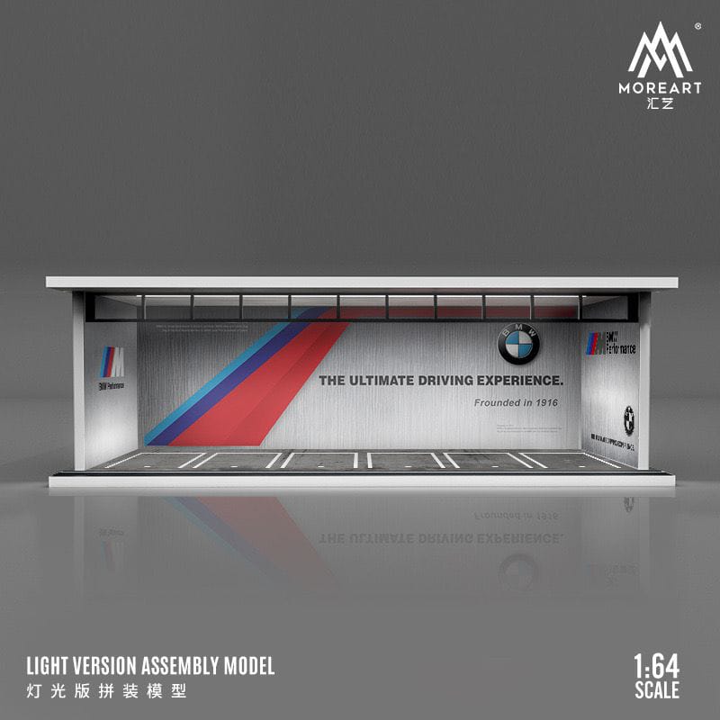 1:64 Diorama House: BMW With LED