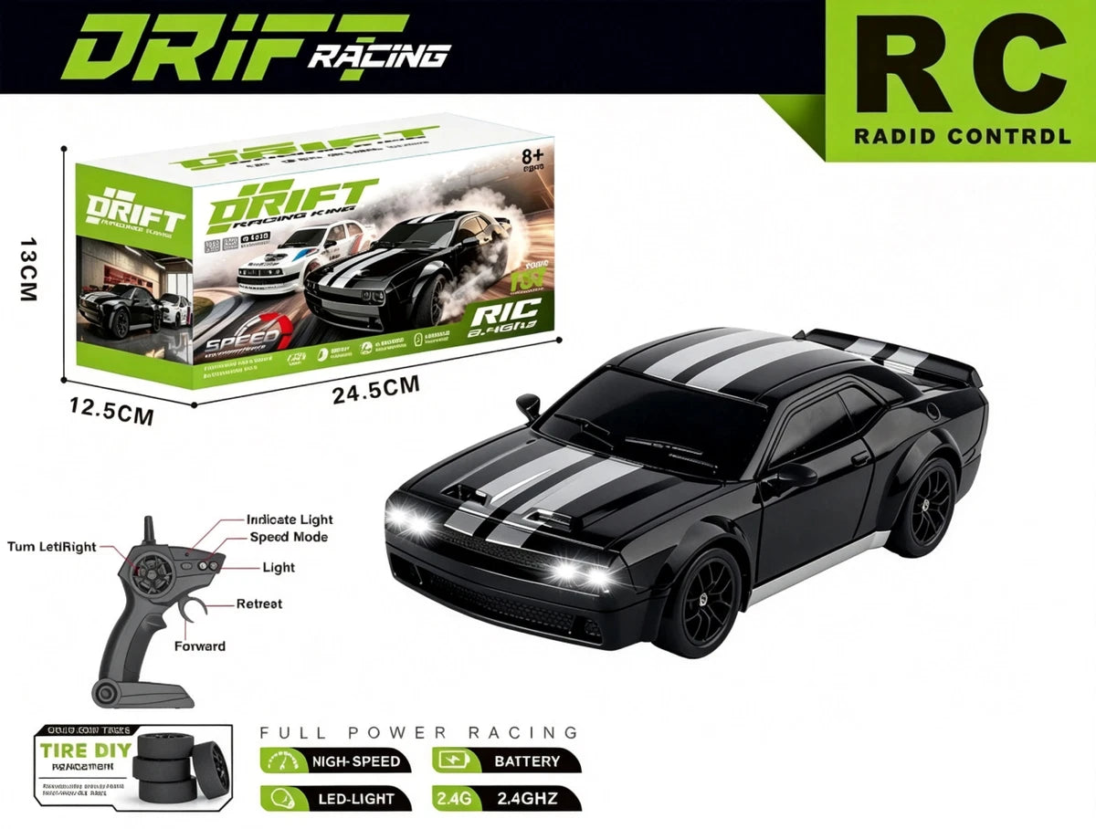 Dodge Challenger SRT Hellcat 2.4GHz RC Drift Racing Car Price in Bangladesh