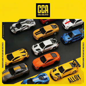 Cca Models CCA 1:64 Lamborghini Aventador SVJ Yellow Diecast Model Car – FancyWheels