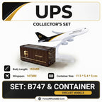UPS Boeing B747+ UPS Mini Cargo Container Combo