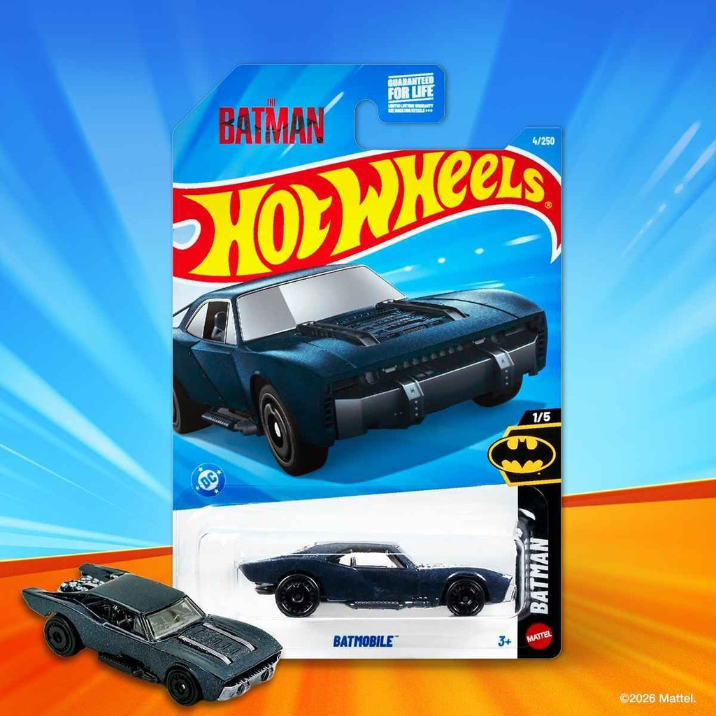 Hot Wheels The Batman Batmobile 1:64 Die-Cast Car | 2026 Batman Series Price in Bangladesh