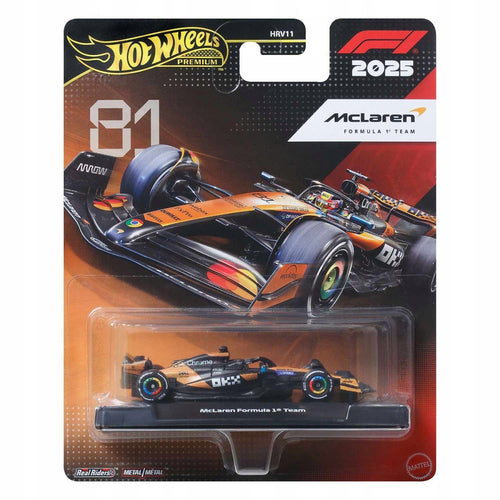 Hot Wheels Premium F1 2025 McLaren Formula 1 Team #81 Die-Cast Car Price at FancyWheels Bagladesh