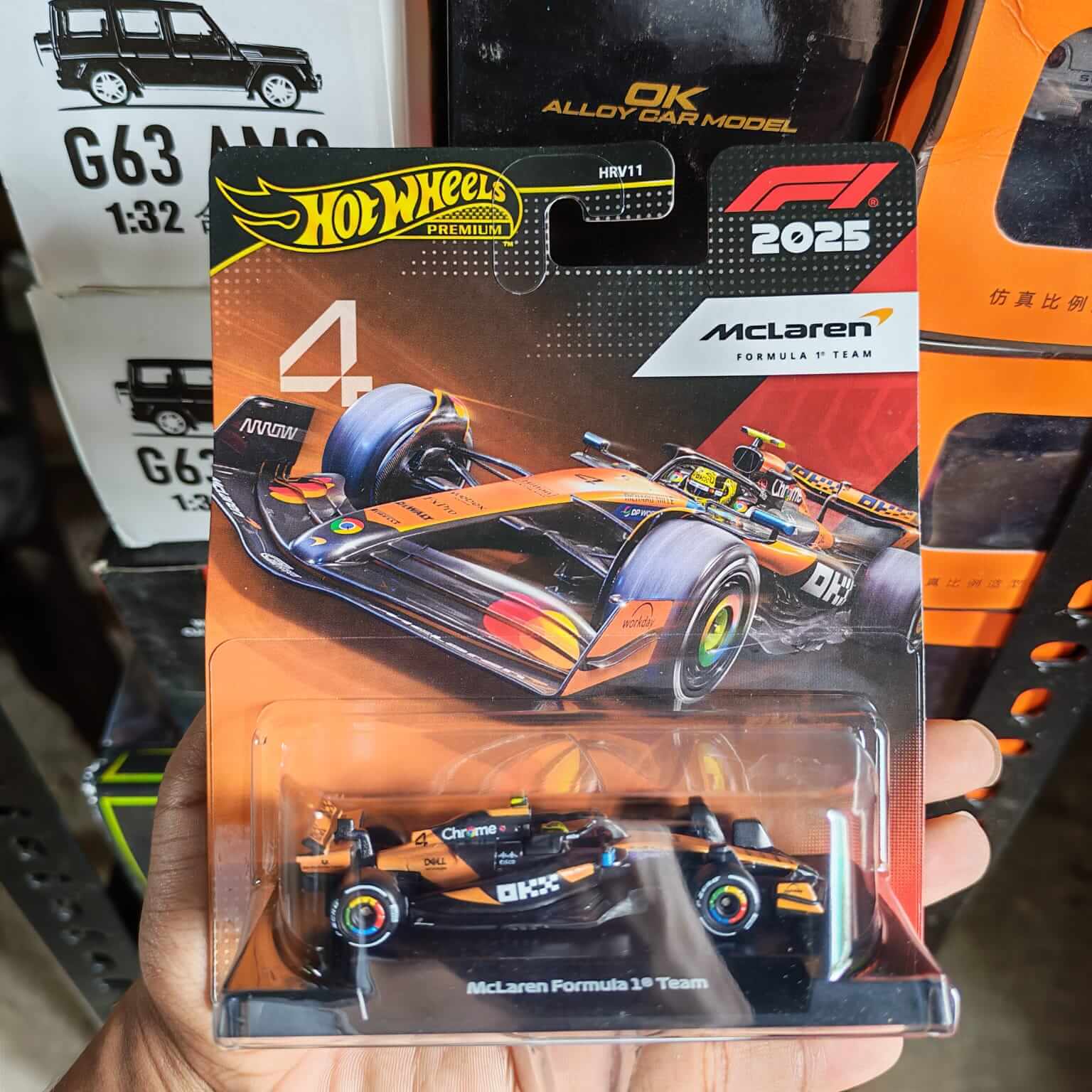 Hot Wheels Premium 2025 McLaren Formula 1 Team #4 – F1 Series in Bangladesh