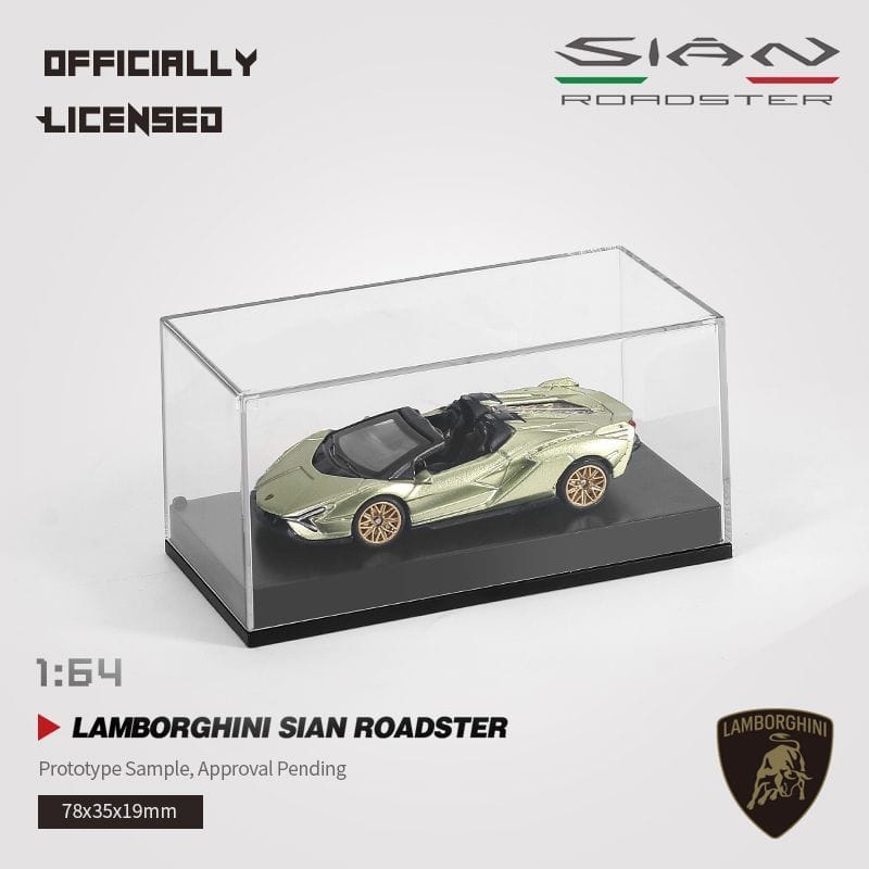 RW 1:64 Officially Licensed Lamborghini Sian Roadster Diecast Model with Acrylic Box Price at FancyWheels Bangladesh