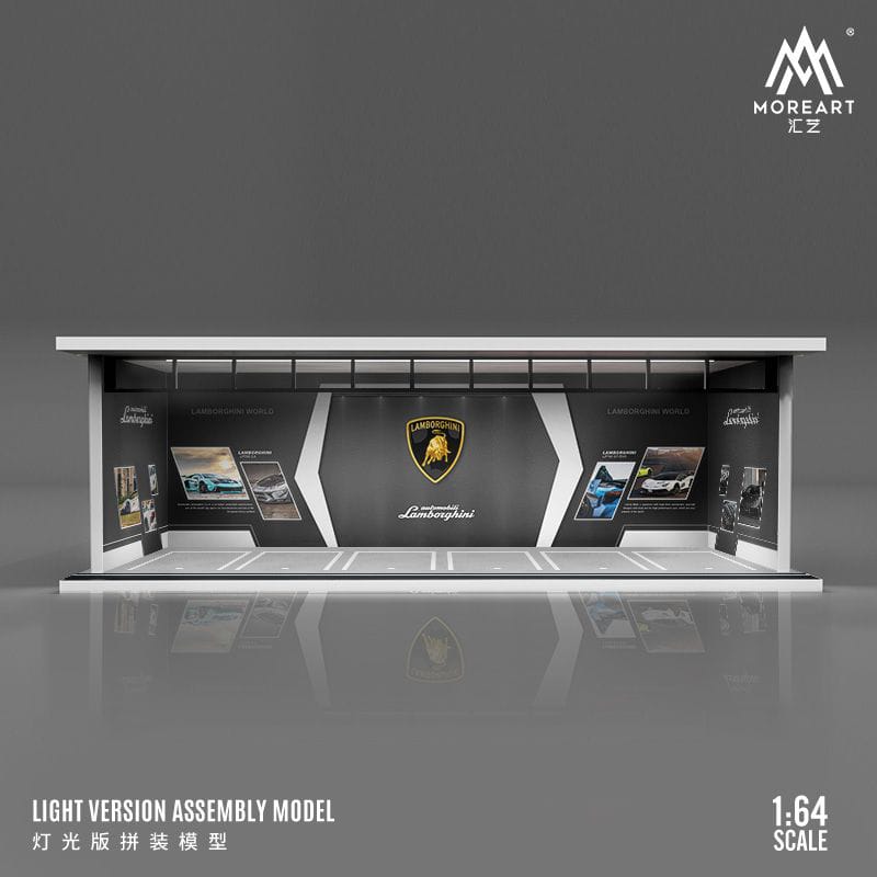 1:64 Diorama House: Lamborghini World With LED