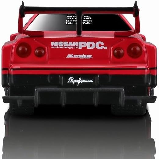Maisto 1:64 Muscle Machines Liberty Walk 1999 Nissan Skyline GT-R R34 Backside