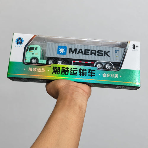 Maersk Container Truck 1:64 Alloy Diecast Model with Trailer Price in Bangladesh
