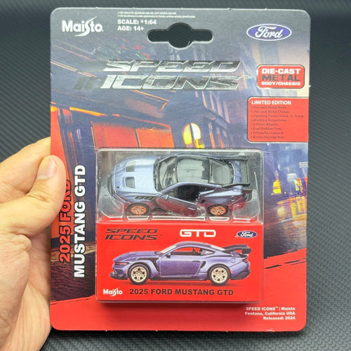 Maisto 1:64 Ford Mustang GTD Speed Icons Diecast Model Car in Bangladesh FancyWheels
