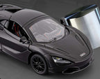 1:32 McLaren 720S Black Diecast Model car
