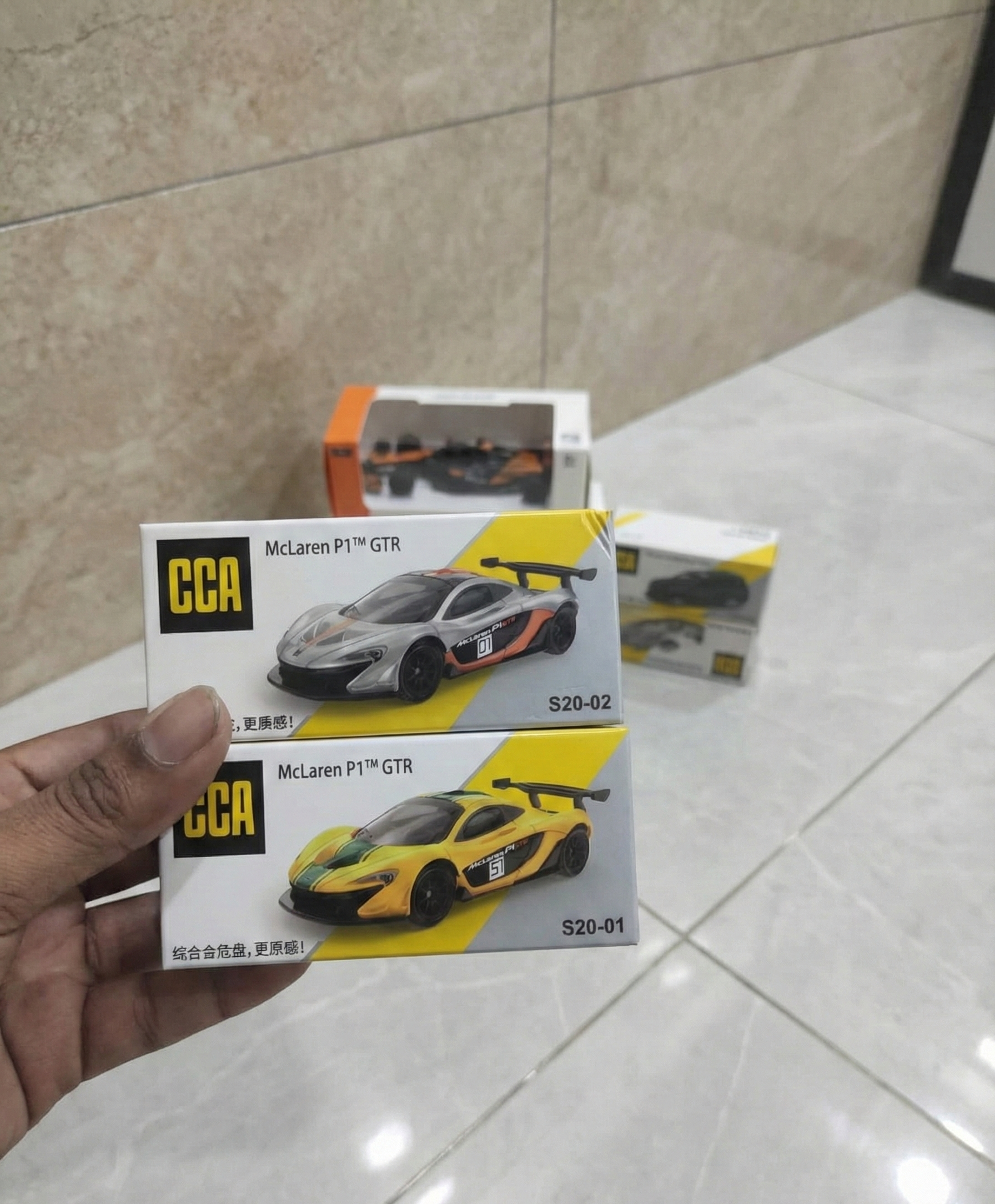 McLaren P1 GTR Diecast Model Car