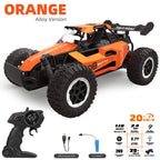 Metal Body Off-Road High Speed RC Car 1:16 Scale in Orange in BD