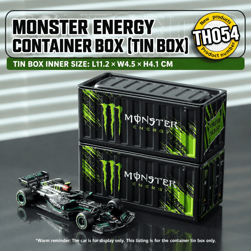 Mini Cargo Container Storage Box Monster Energy