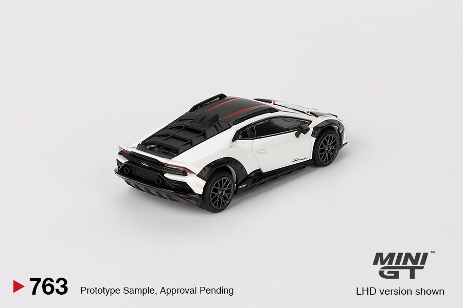 Mini GT 763 Lamborghini Huracán Sterrato Bianco Asopo