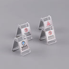 Mini Traffic Sign Diecast Model Set – 4 Pieces