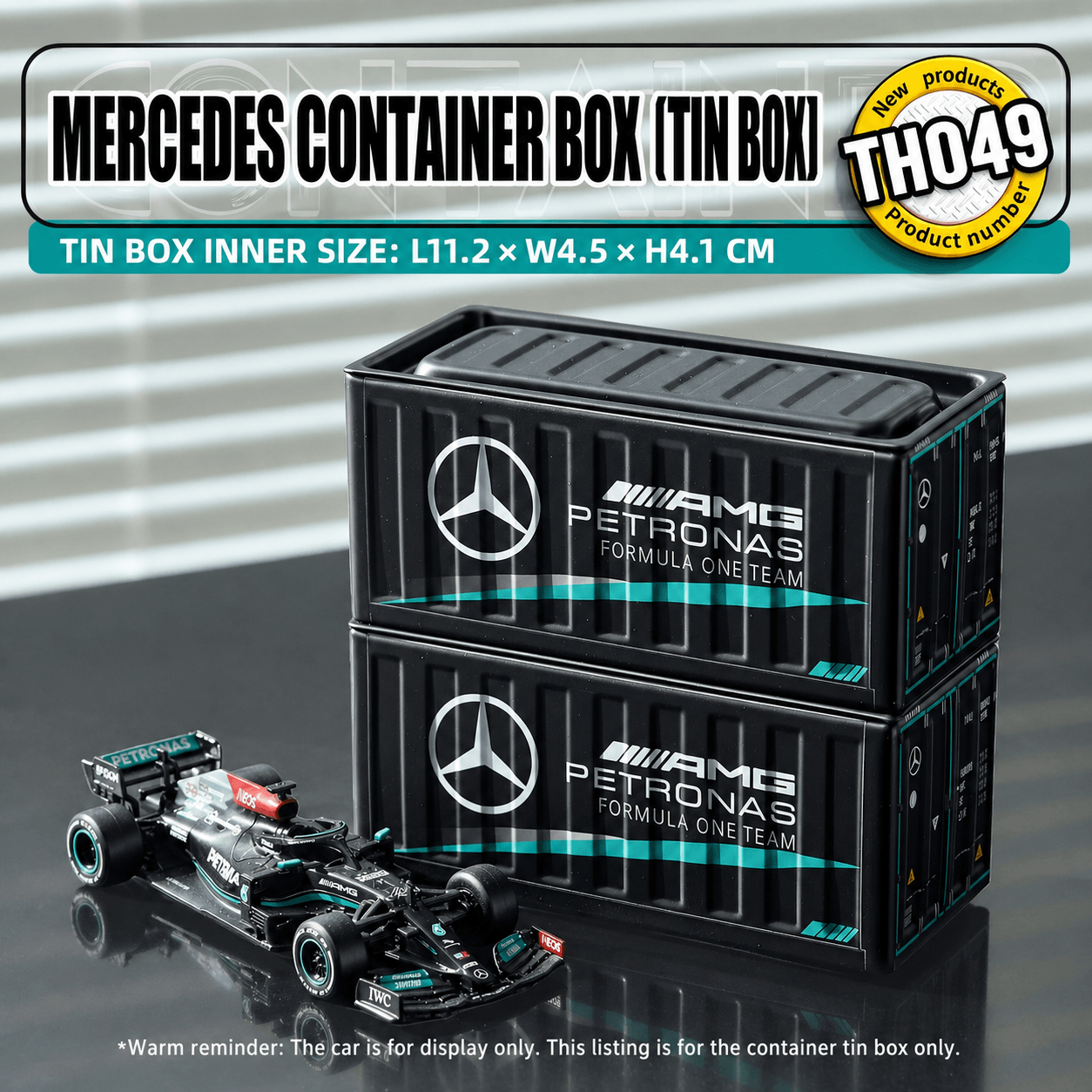 Mini cargo container AMG Petronas