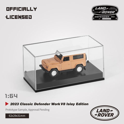 RW 1:64 2023 Classic Land Rover Defender Works V8 Islay Edition Diecast Model car