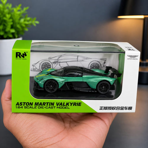 RW 1:64 Officially Licensed Aston Martin Valkyrie Diecast Model Car with Acrylic Box Price In Bangladesh at FancyWheels BD