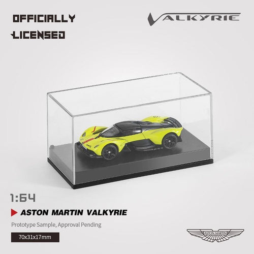 RW 1:64 Officially Licensed Aston Martin Valkyrie Lime Diecast Model Car with Acrylic Box Price in Bangladesh