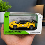 RW 1:64 Officially Licensed Maserati GT2 Diecast Model Car with Acrylic Box FancyWheels BD