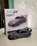 Porsche 993 911 RWB 4WD RC Drift Car With Tires & Traffic Cones
