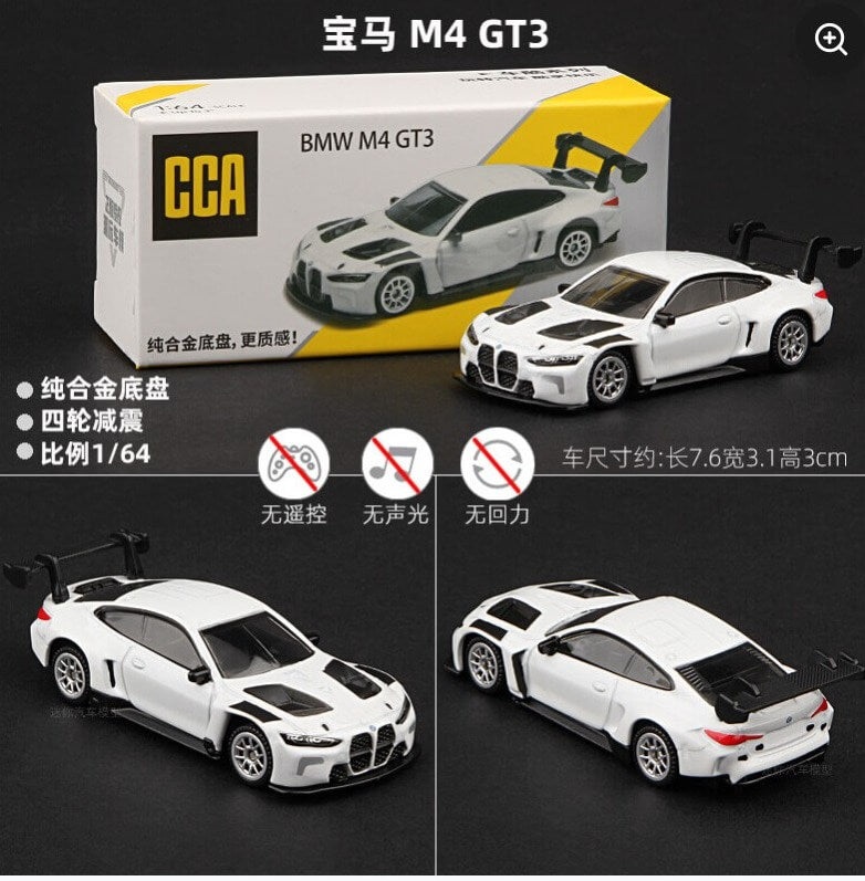 CCA BMW M4 GT3 - White / Black
