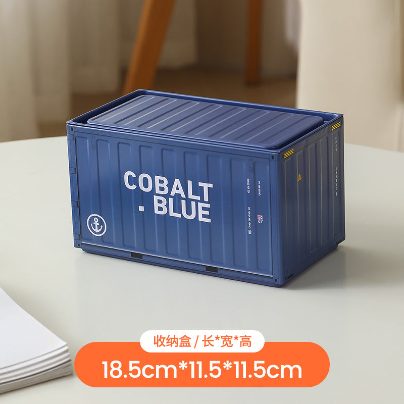 Size Cargo Storage Box Cobalt Blue