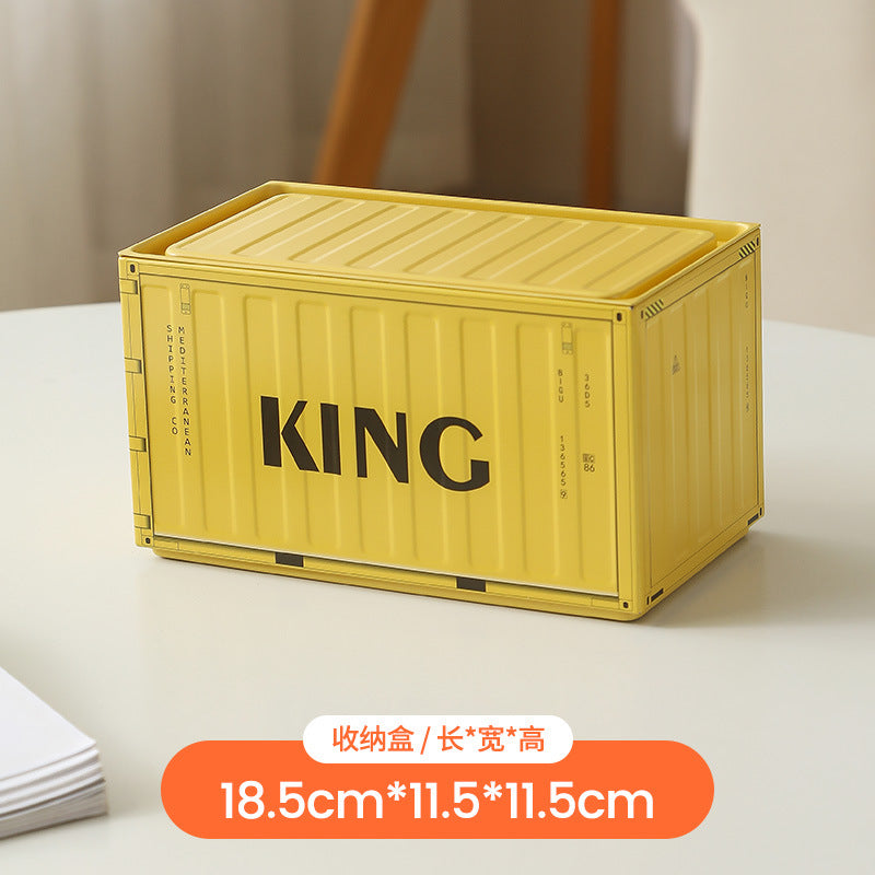 Size Cargo Storage Box King Yellow