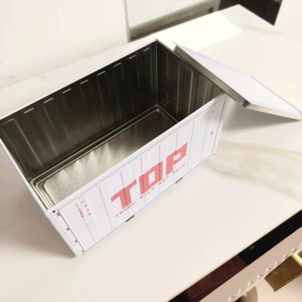 Size Cargo Storage Box Top Opened