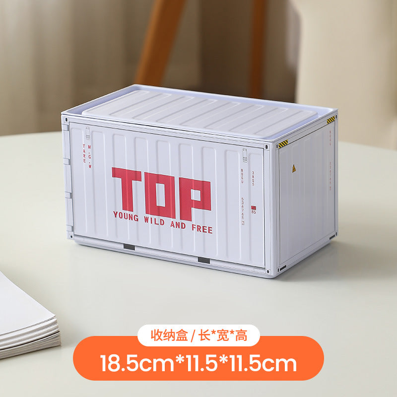Size Cargo Storage Box Top White
