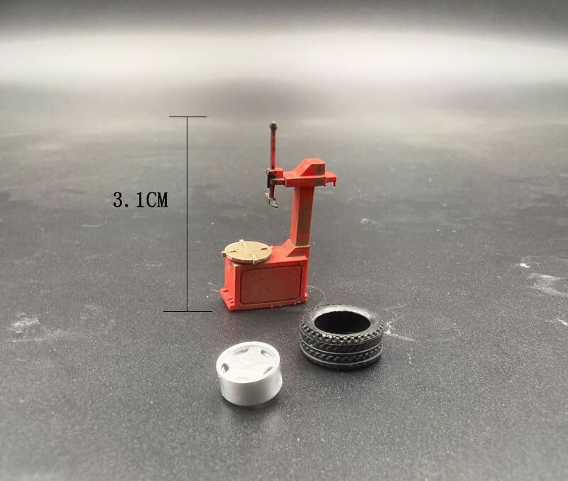 Tire Changer Machine For Diorama House