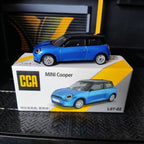 CCA 1:64 Mini Cooper Blue Die-Cast Model Car