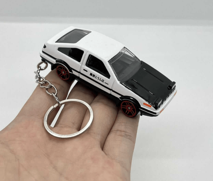 Toyota AE86 Metal Keychain