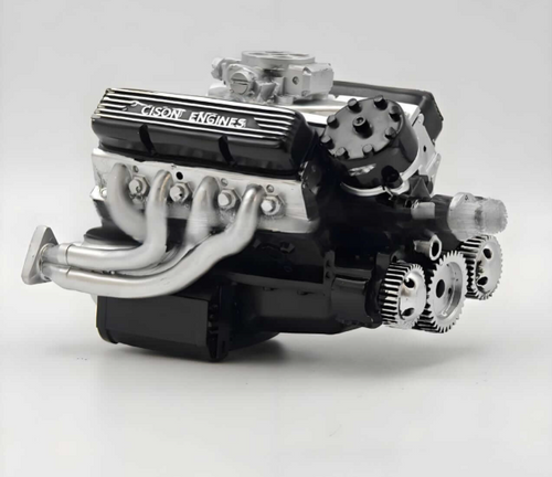 V8 Engine Diecast 10.2 X 10.5 X 14Cm Apprx