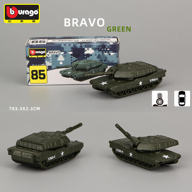Bravo Green Die-Cast Model Car