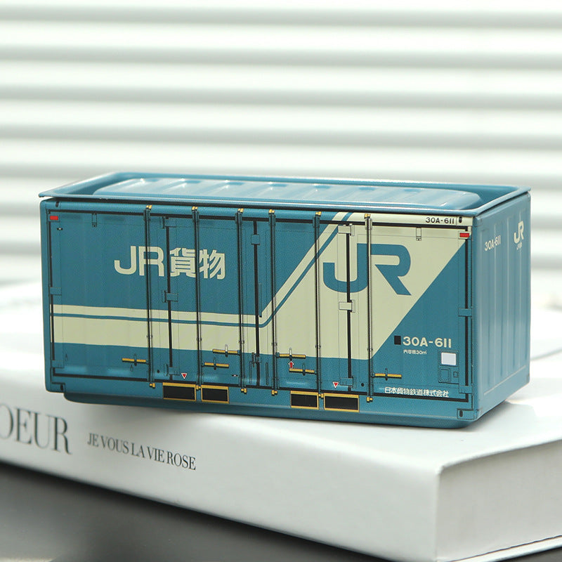 Mini Cargo Container Storage Box - Distressed Series - Set of 6