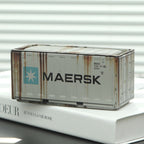 Mini Cargo Container Storage Box - Distressed Series - Set of 6