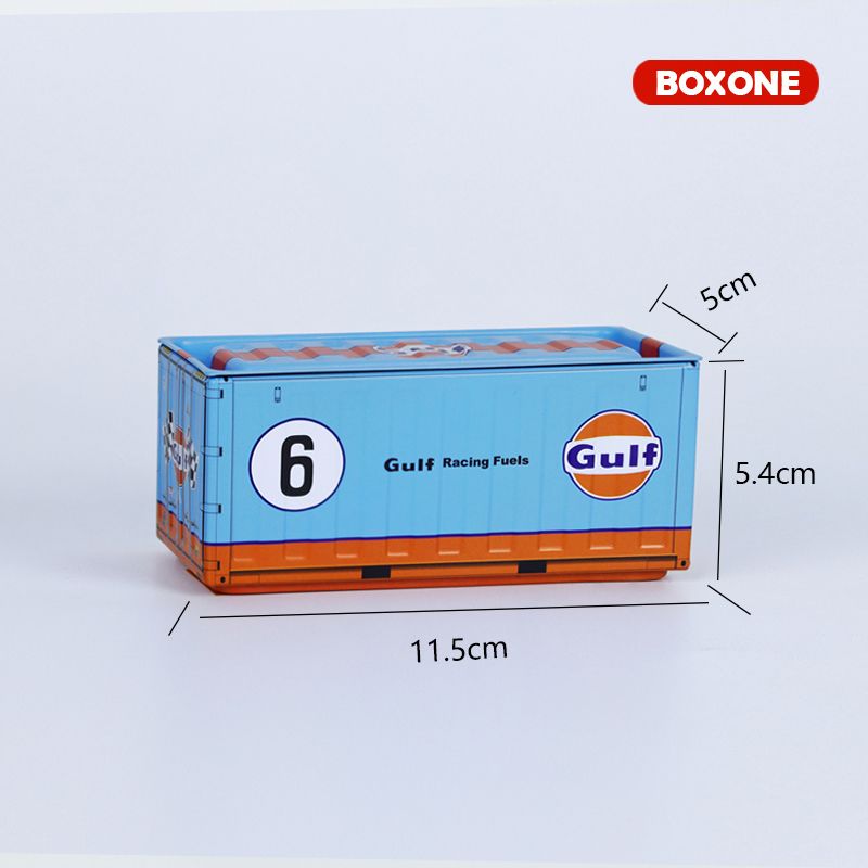 Mini Cargo Container Storage Box - Global Series - Set of 6