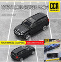 CCA 1:64 Toyota Land Cruiser Prado Black Diecast Model Car Blister Pack