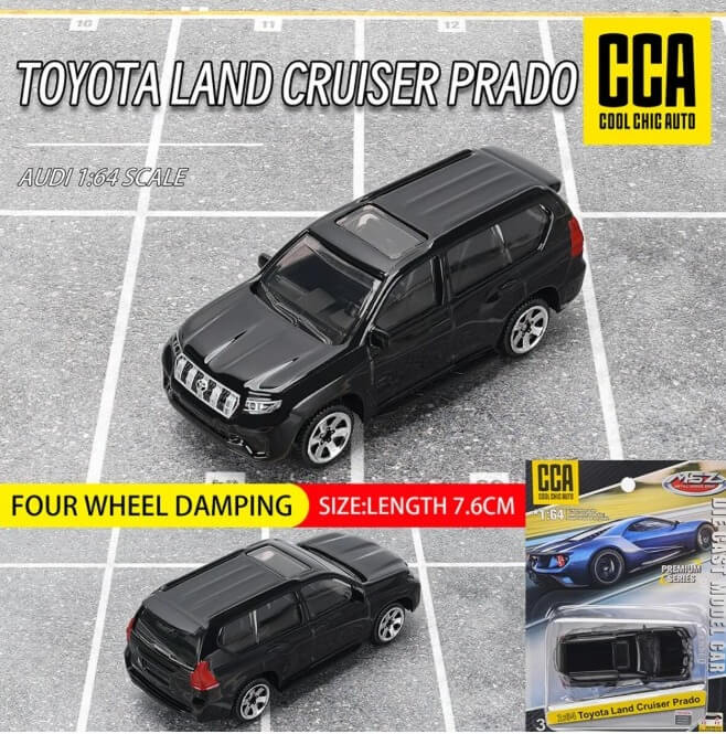 Toyota Prado Black - Blister