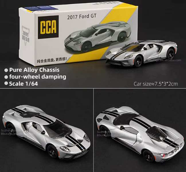 2017 Ford Grey Diecast Model Car