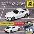 CCA 1:64 Toyota GR Supra MK5 White Diecast Model Car Blister Pack