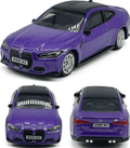 CCA 1:64 BMW M4 Purple Diecast Model Car